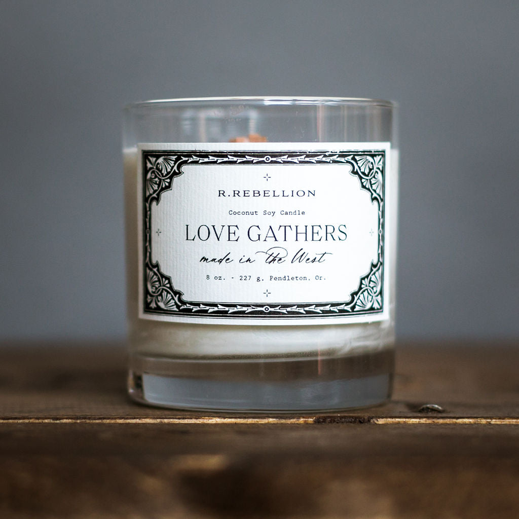 Love Gathers Candle 8 oz.