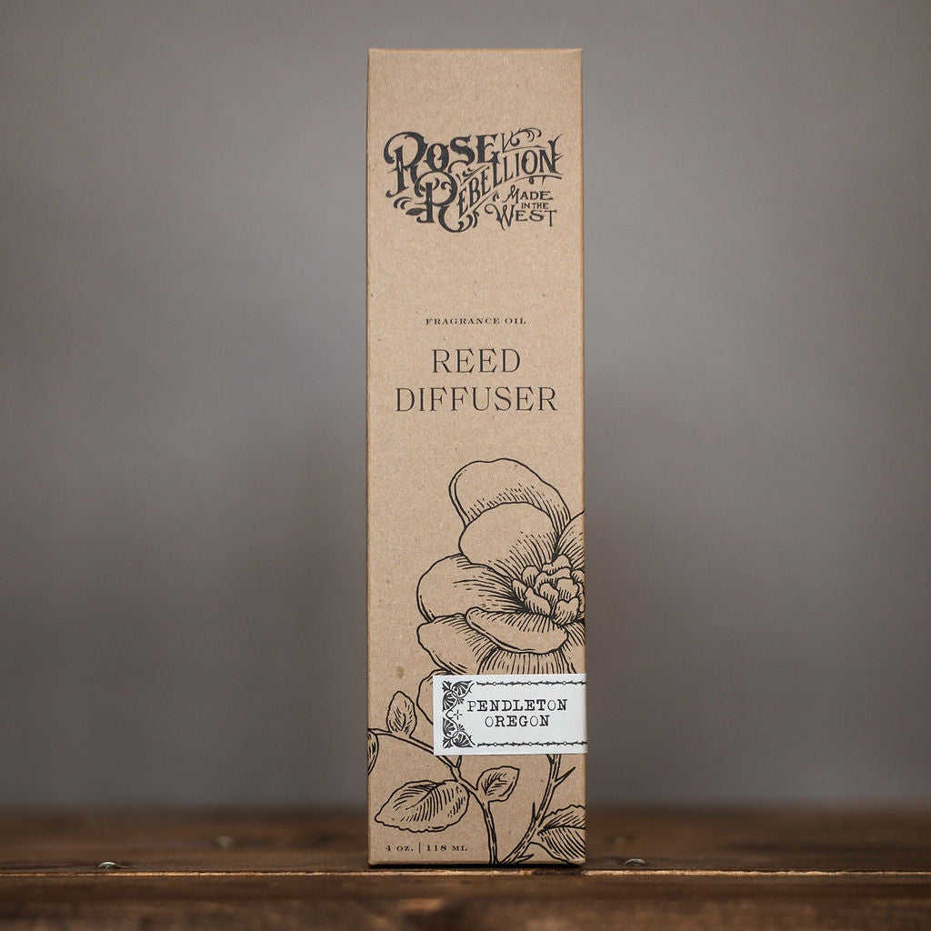 Pendleton Oregon Reed Diffuser - "Rose Rebellion"