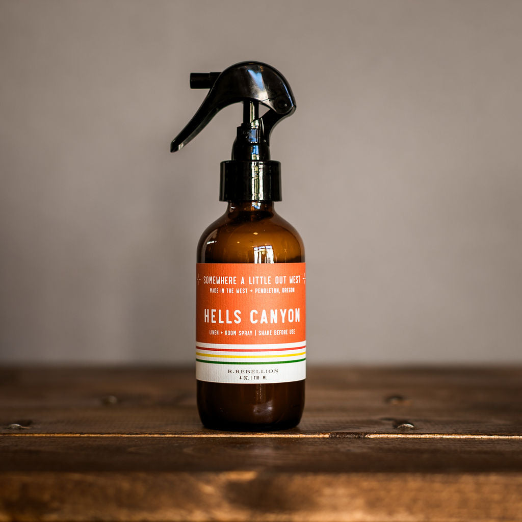 Hells Canyon Room + Linen Spray 4 oz. "Camp Rebellion"