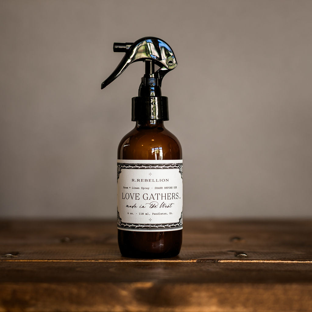 Love Gathers Room + Linen Spray 4 oz.