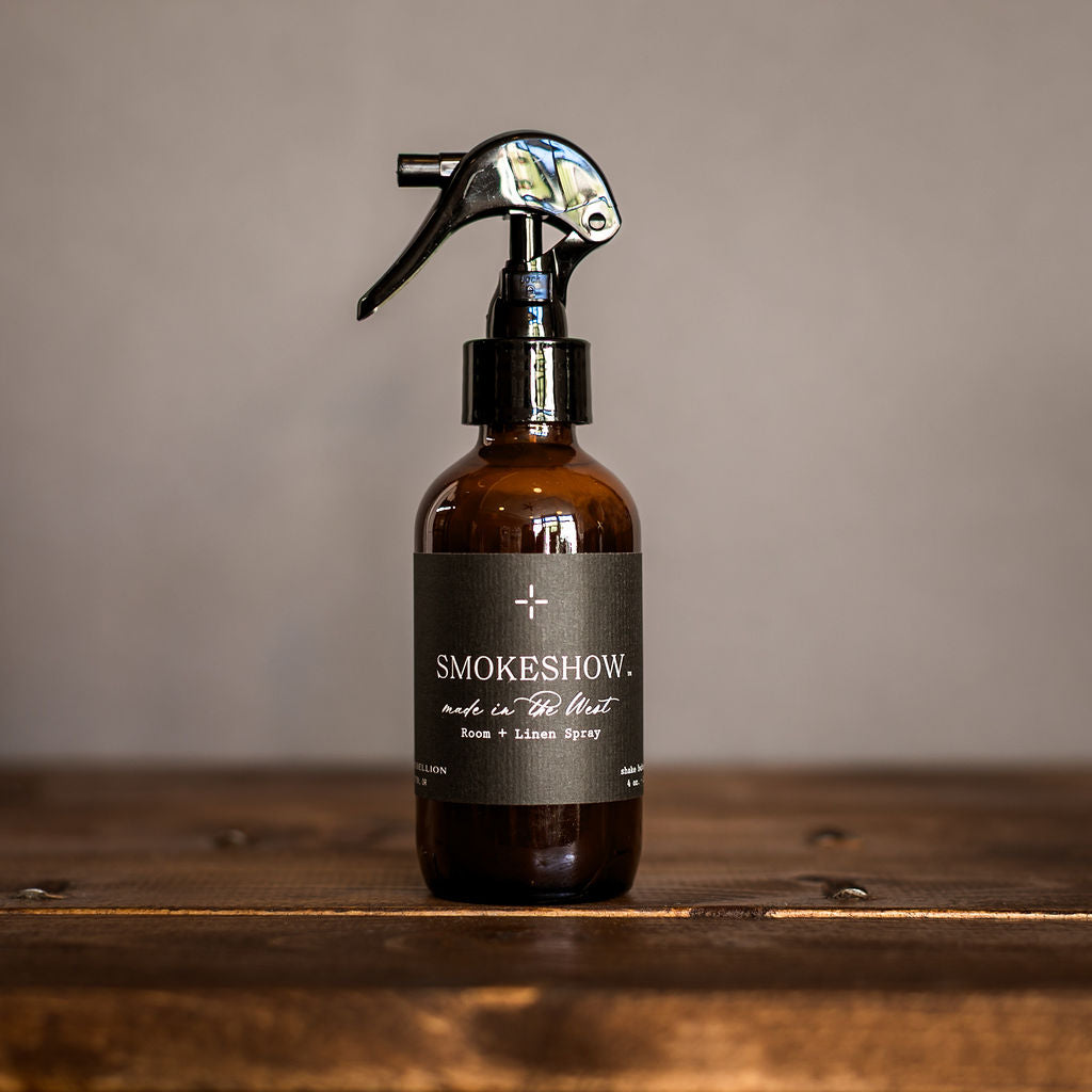 Smokeshow Room + Linen Spray 4 oz.