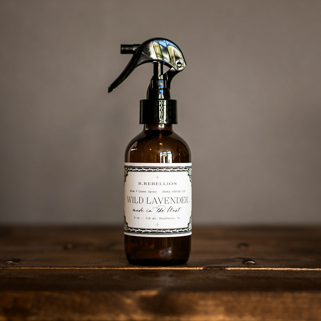 Wild Lavender Room + Linen Spray 4 oz.