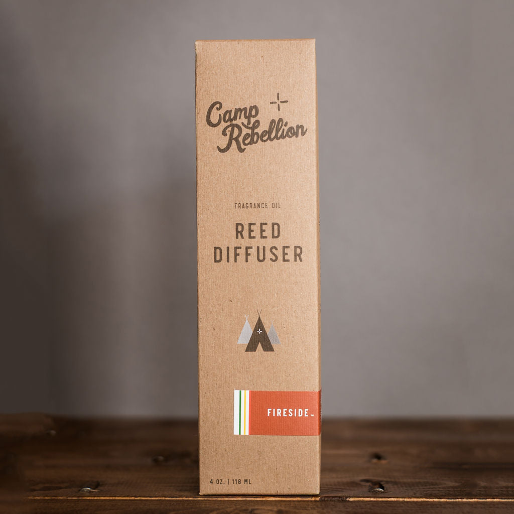 Fireside Reed Diffuser – Feminine Woodsy Scent for Home | R. Rebellion ...