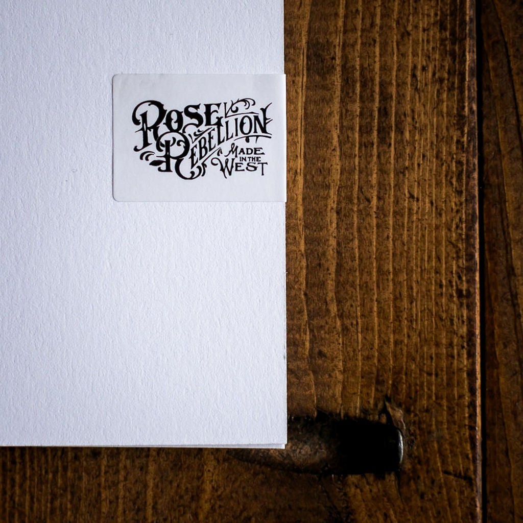 Western Saddle - Letterpress Greeting Card (Case of 4)