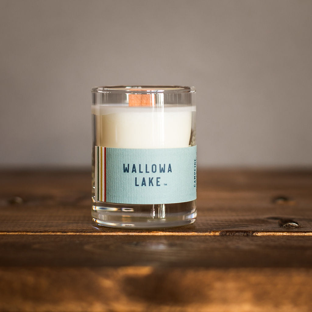 Wallowa Lake Candle 2 oz. - Drifter "Camp Rebellion"
